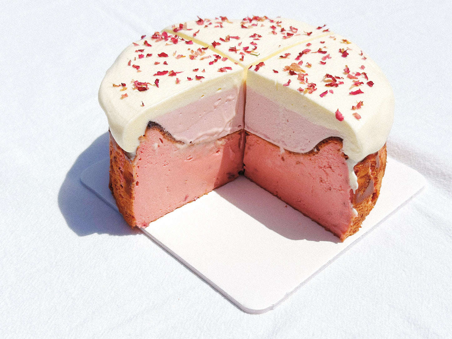 Rose Basque Cheesecake