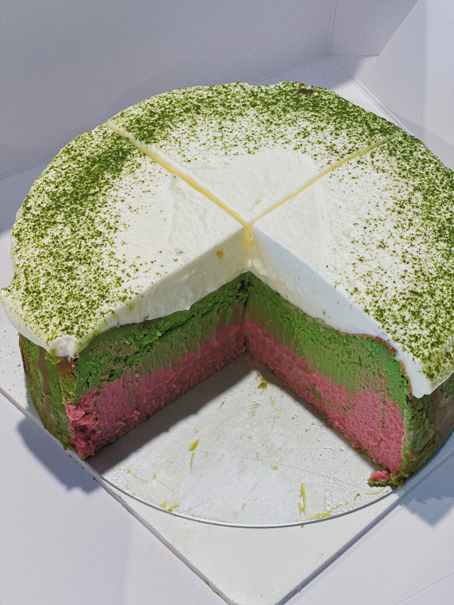 Artisan Matcha & Mixed Berry Basque Cheesecake