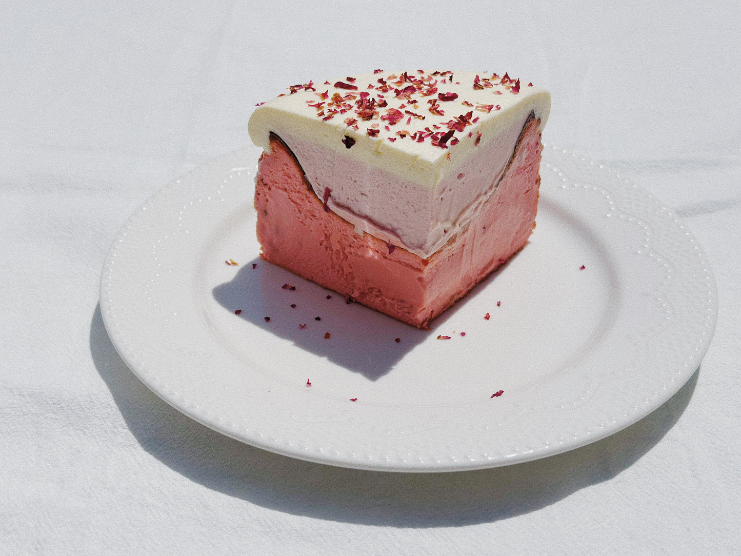 Rose Basque Cheesecake