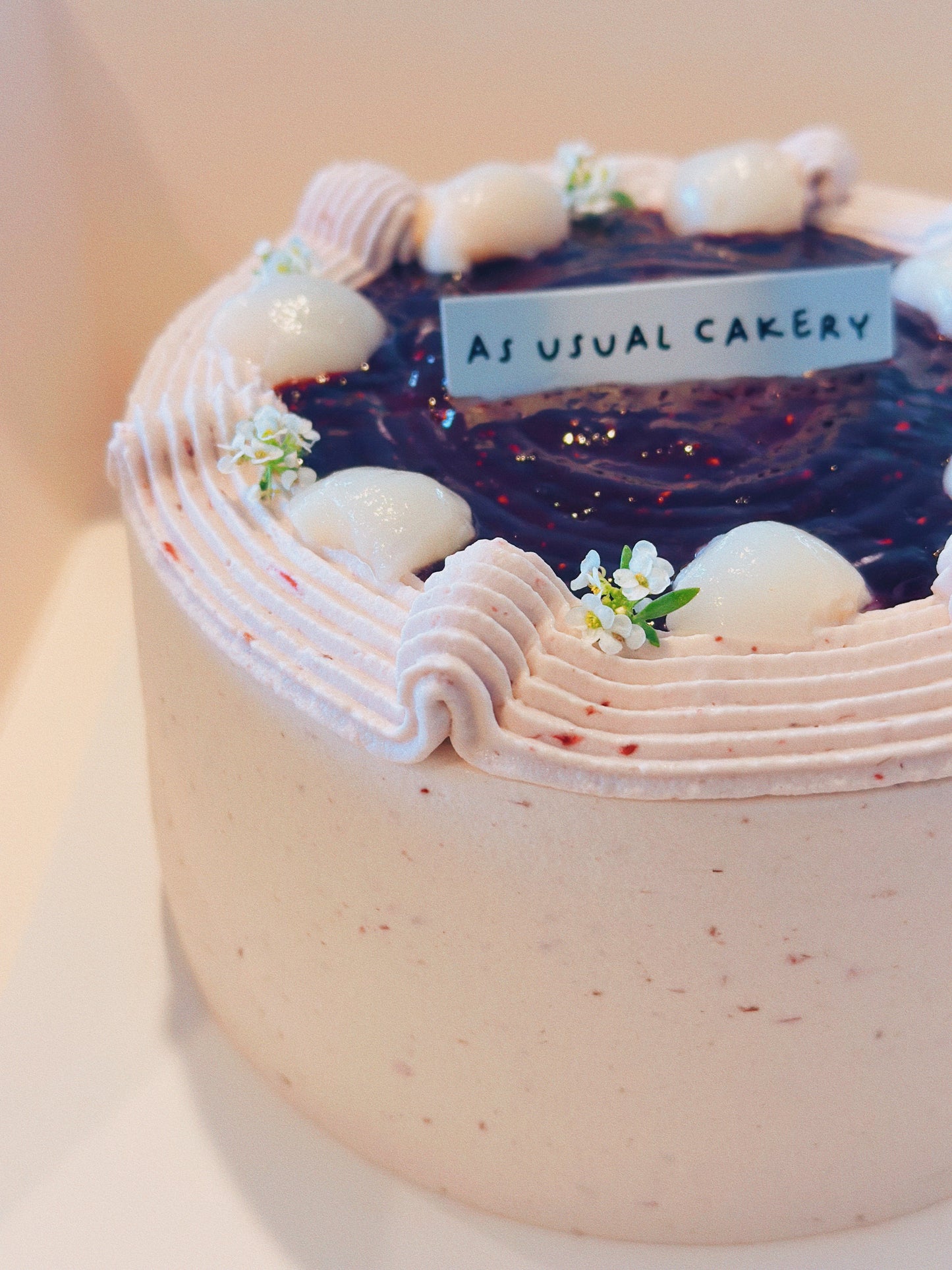 Berry Chiffon Cake