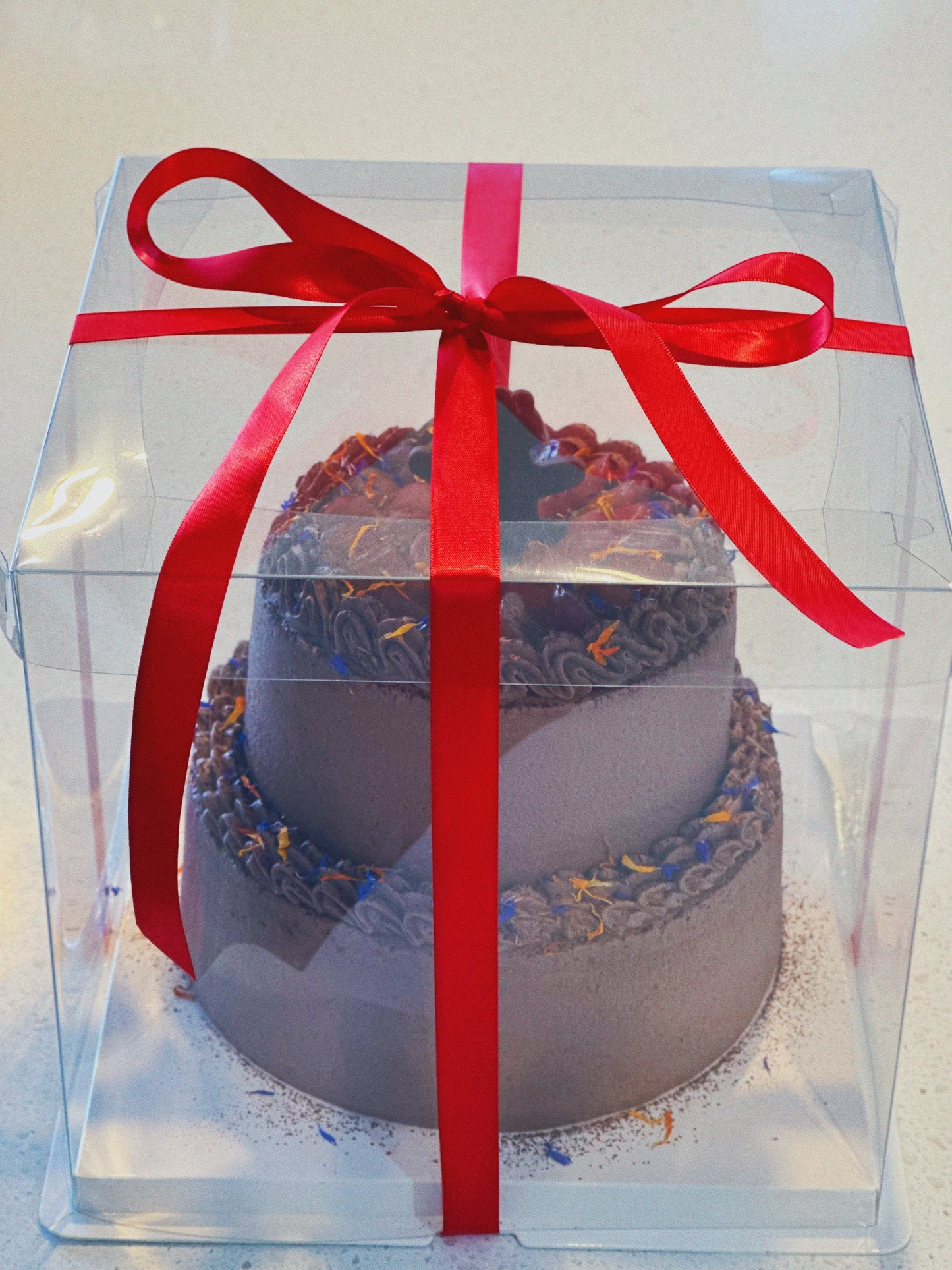 Two-layer Chocolate Chiffon Cake
