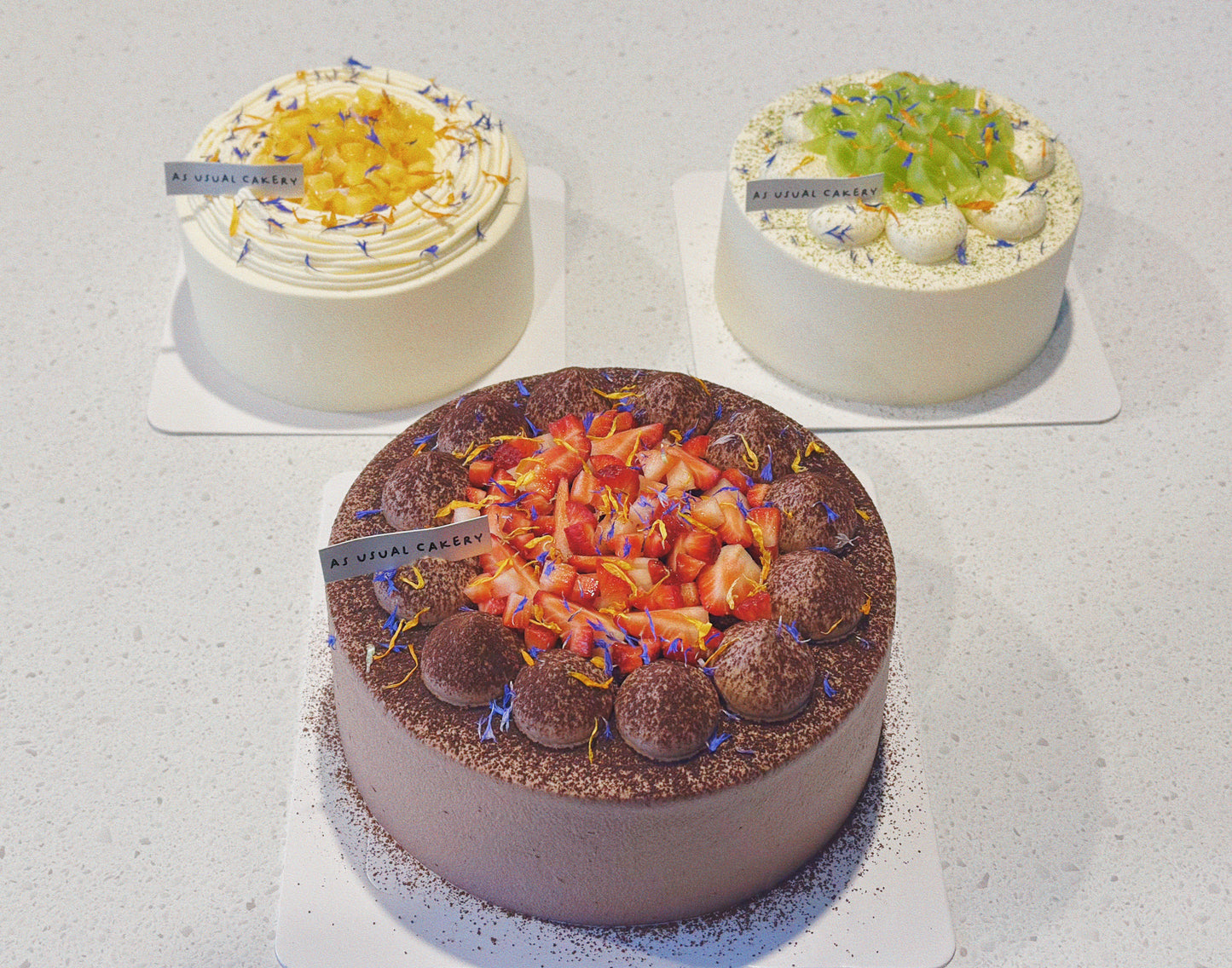 Dark Chocolate Chiffon Cake