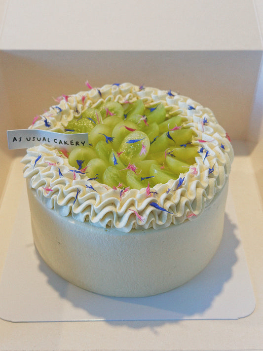 Oolong Tea Cream Chiffon Cake