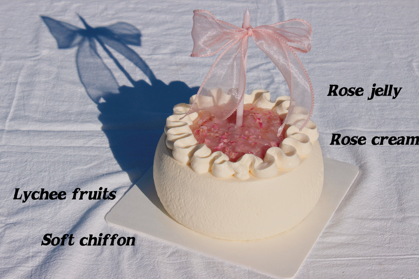 Special Rose Chiffon Cake