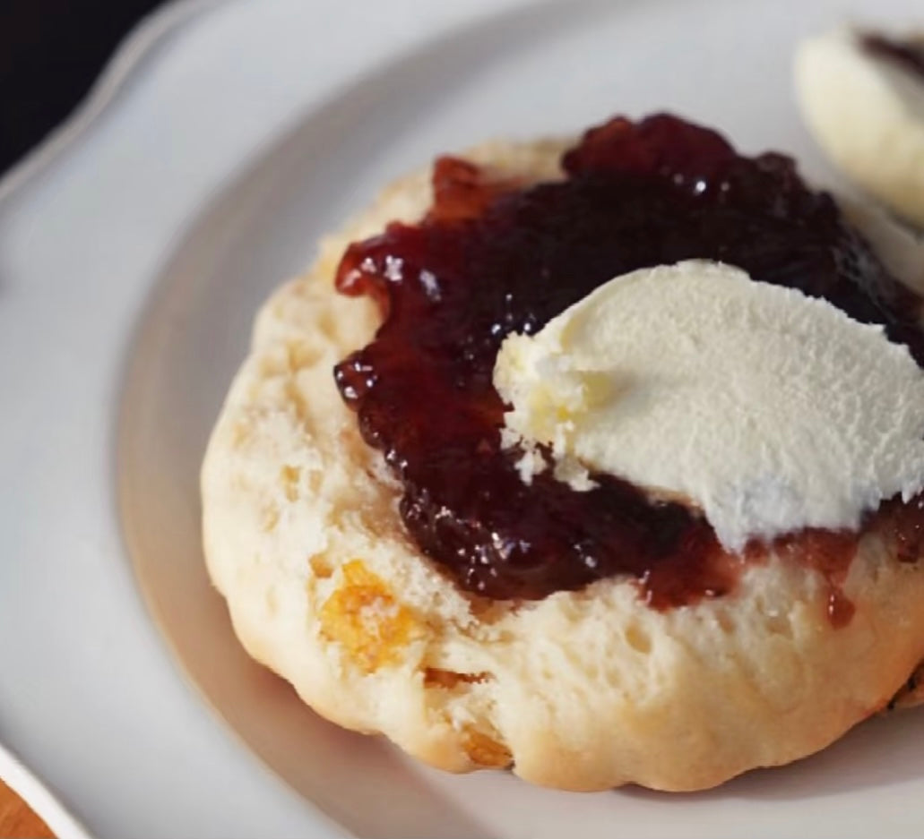 Scone with Jam & Cream