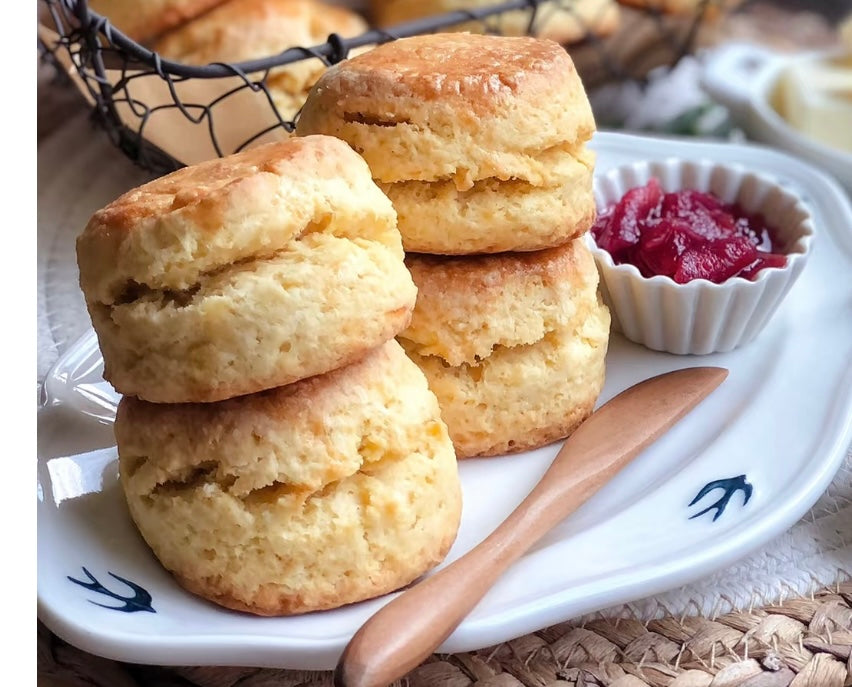 Scone with Jam & Cream