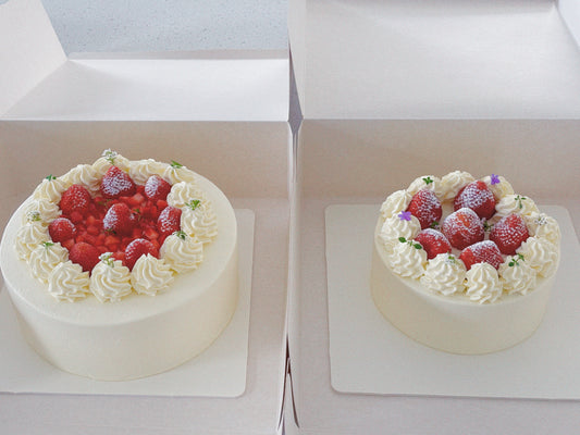 Strawberry Cream Chiffon Cake