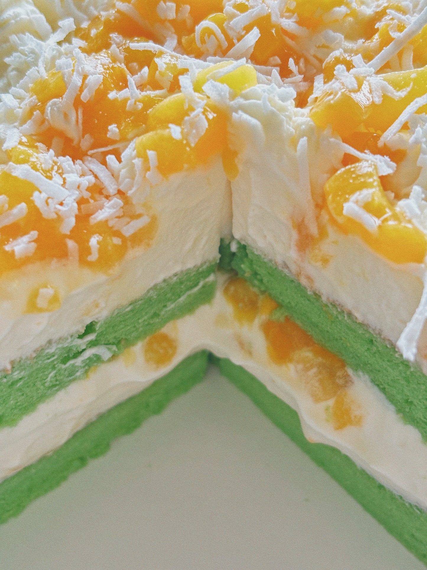 The SOFTEST Mango Cake