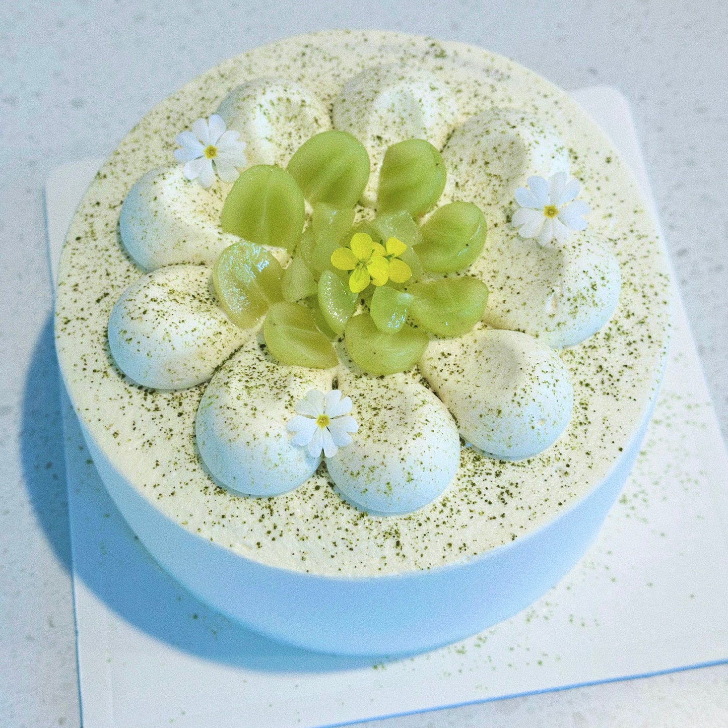 Oolong Tea Cream Chiffon Cake