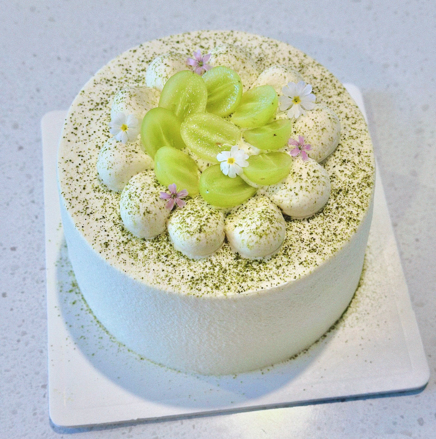 Oolong Tea Cream Chiffon Cake