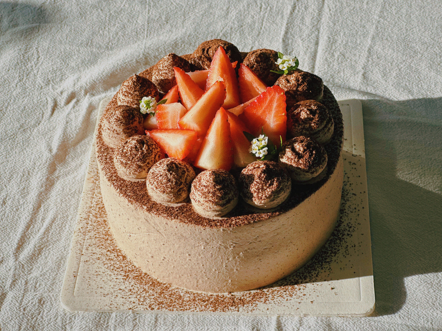 Dark Chocolate Chiffon Cake