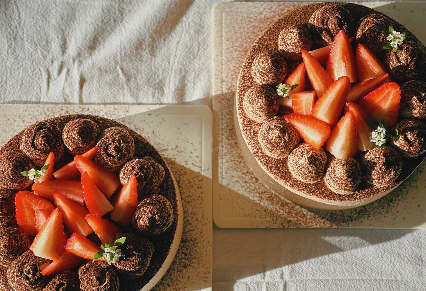 Dark Chocolate Chiffon Cake