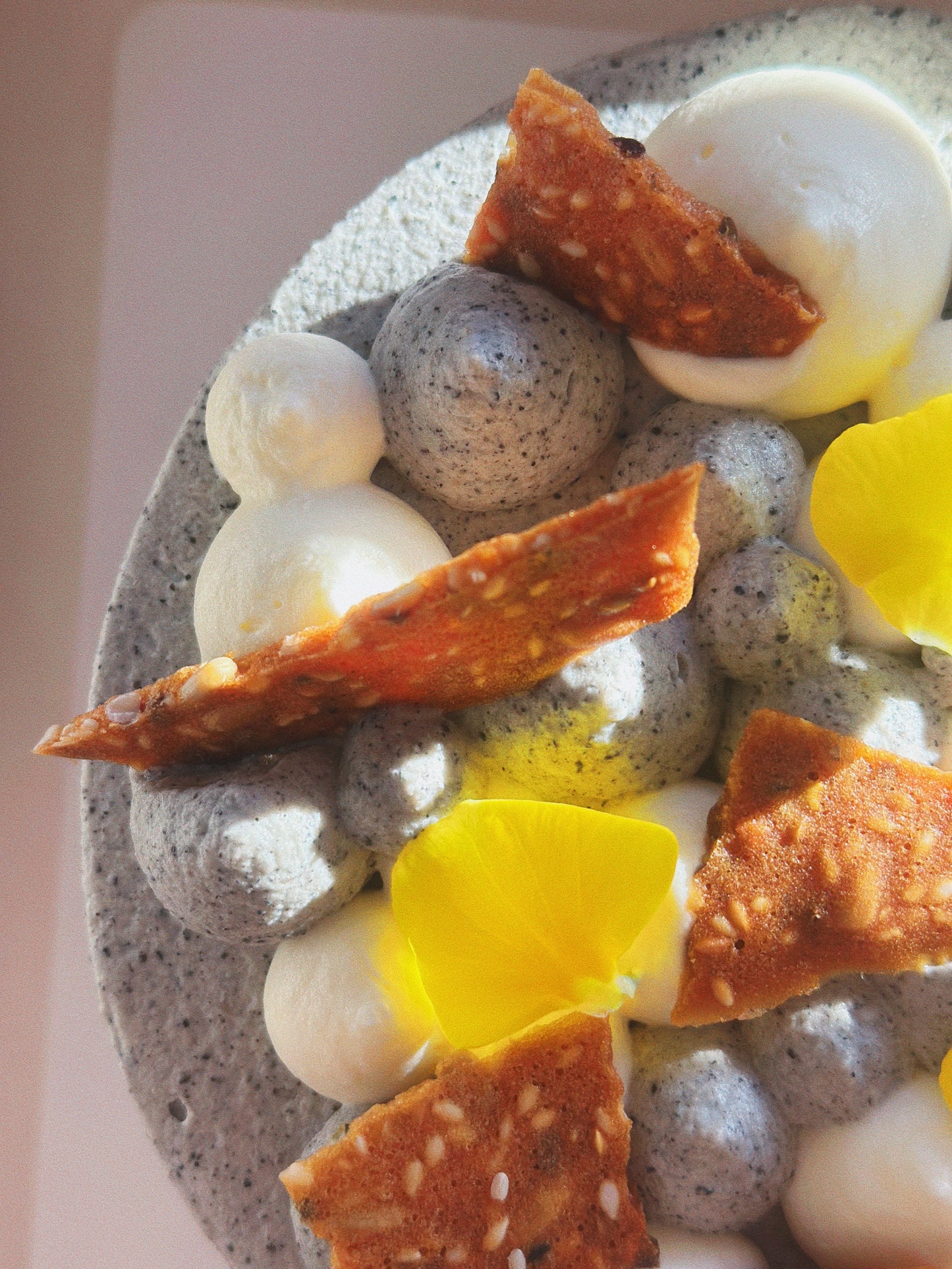 Healthy Black Tahini Chiffon Cake (Organic Black Sesame)