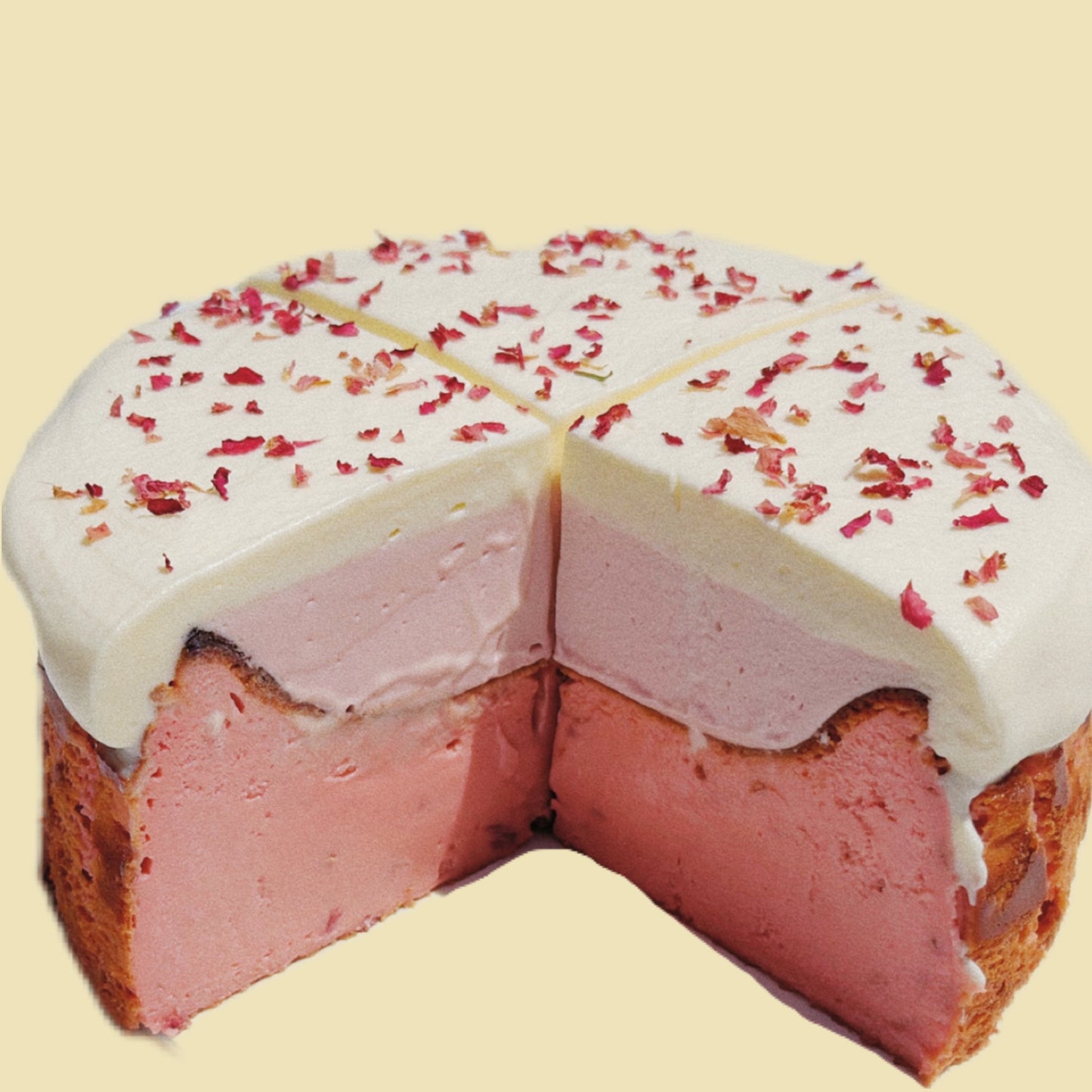 Rose Basque Cheesecake