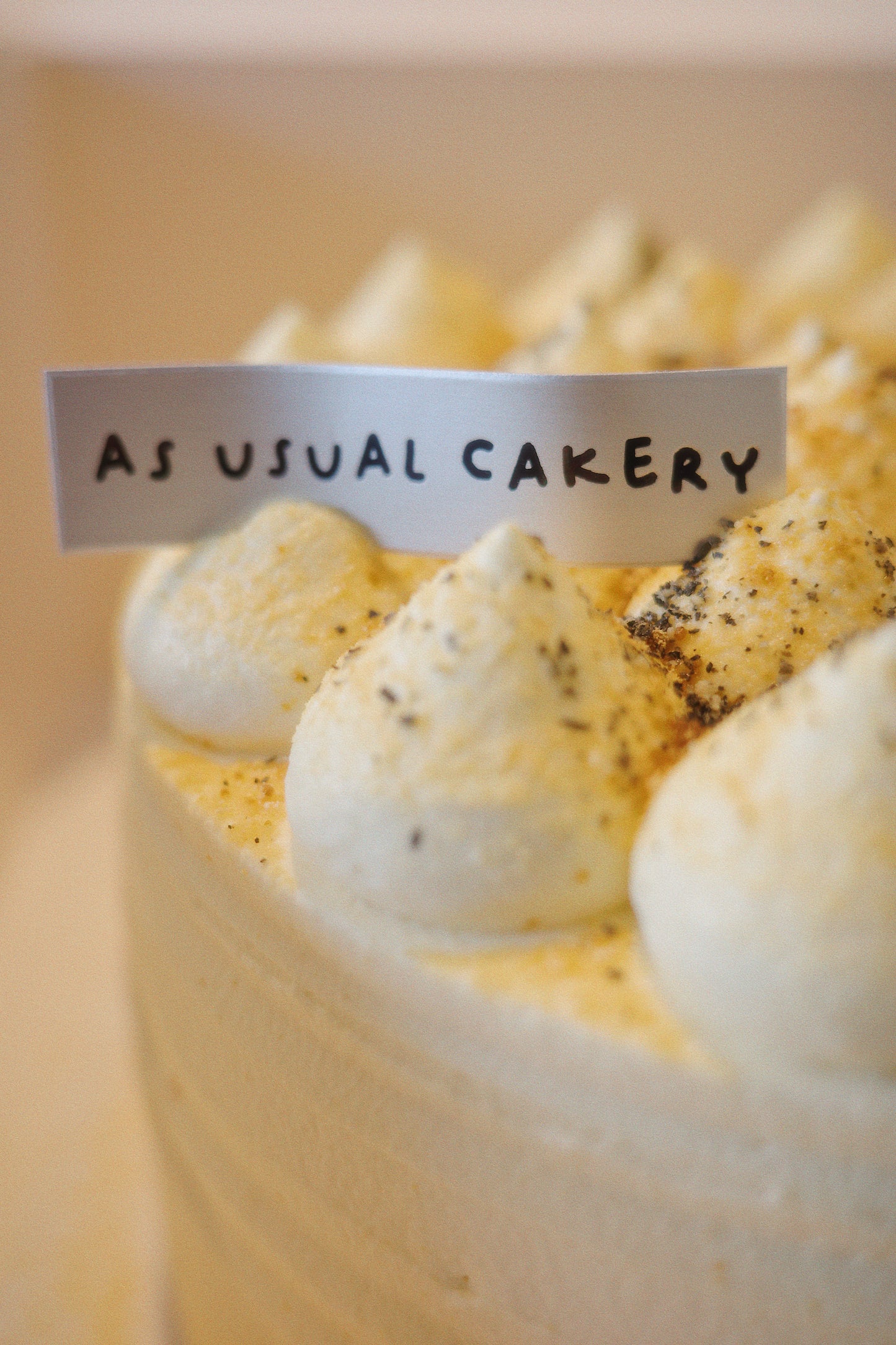 Peanut Butter Chiffon Cake (Celebration discount)