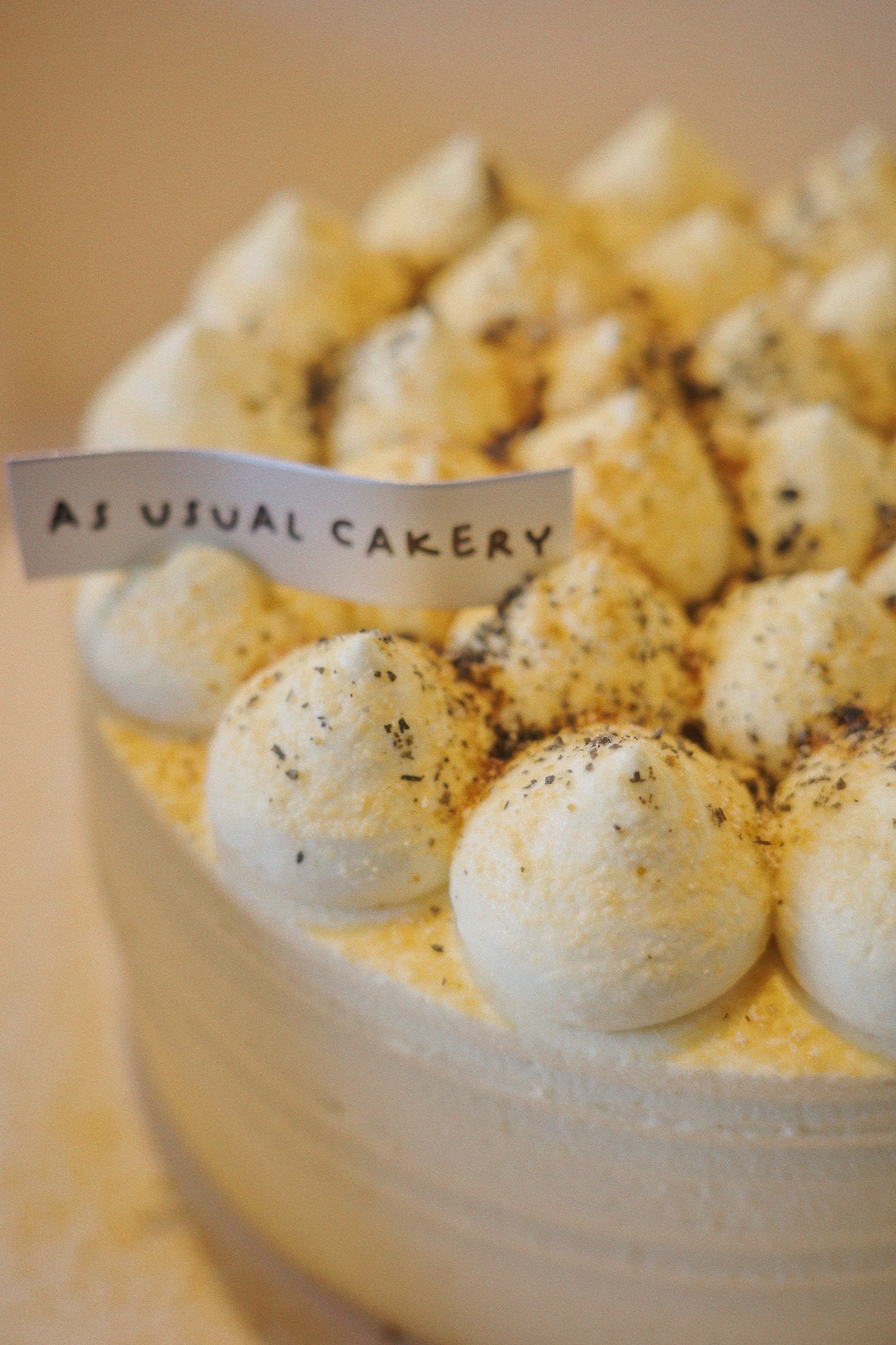 Peanut Butter Chiffon Cake (Celebration discount)