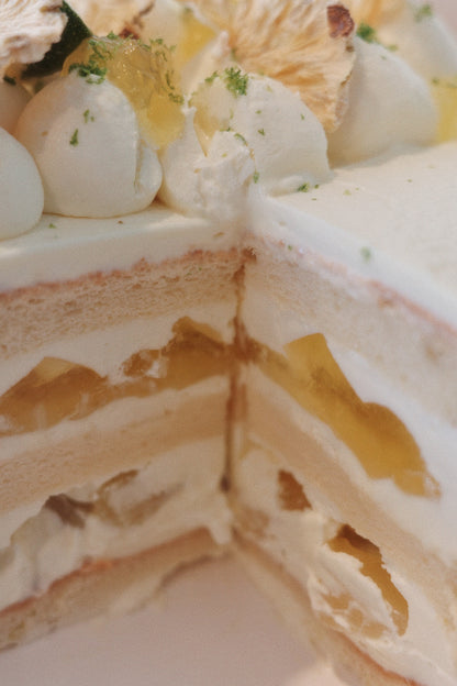 Piña Colada Chiffon Cake