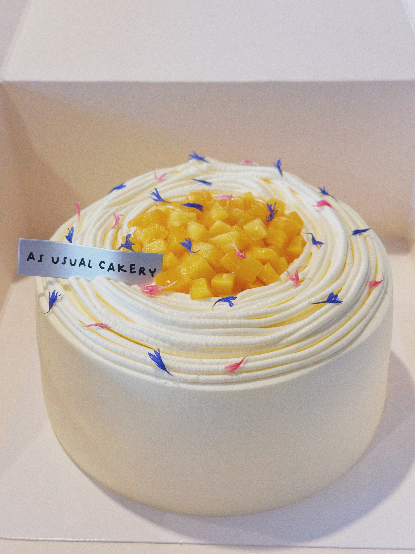 The SOFTEST Mango Cake