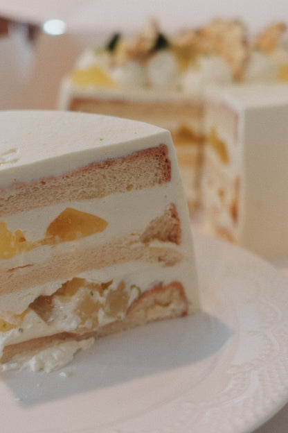 Piña Colada Chiffon Cake