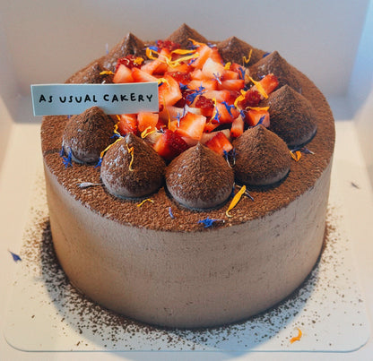 Dark Chocolate Chiffon Cake (Celebration discount)