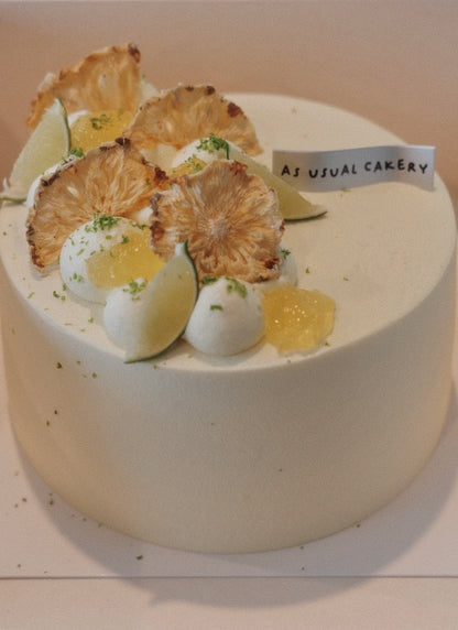 Piña Colada Chiffon Cake