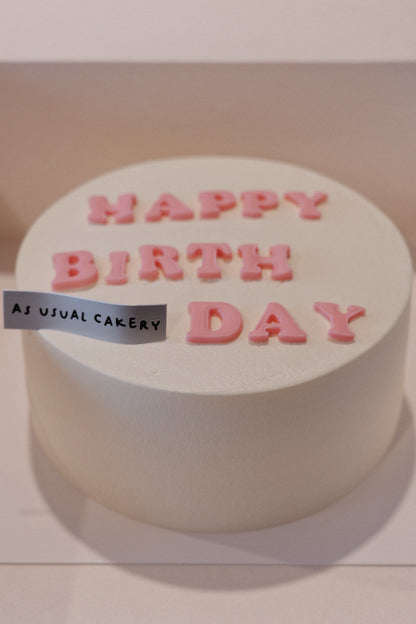 "Your Words, Your Cake": DIY Your Special Chiffon