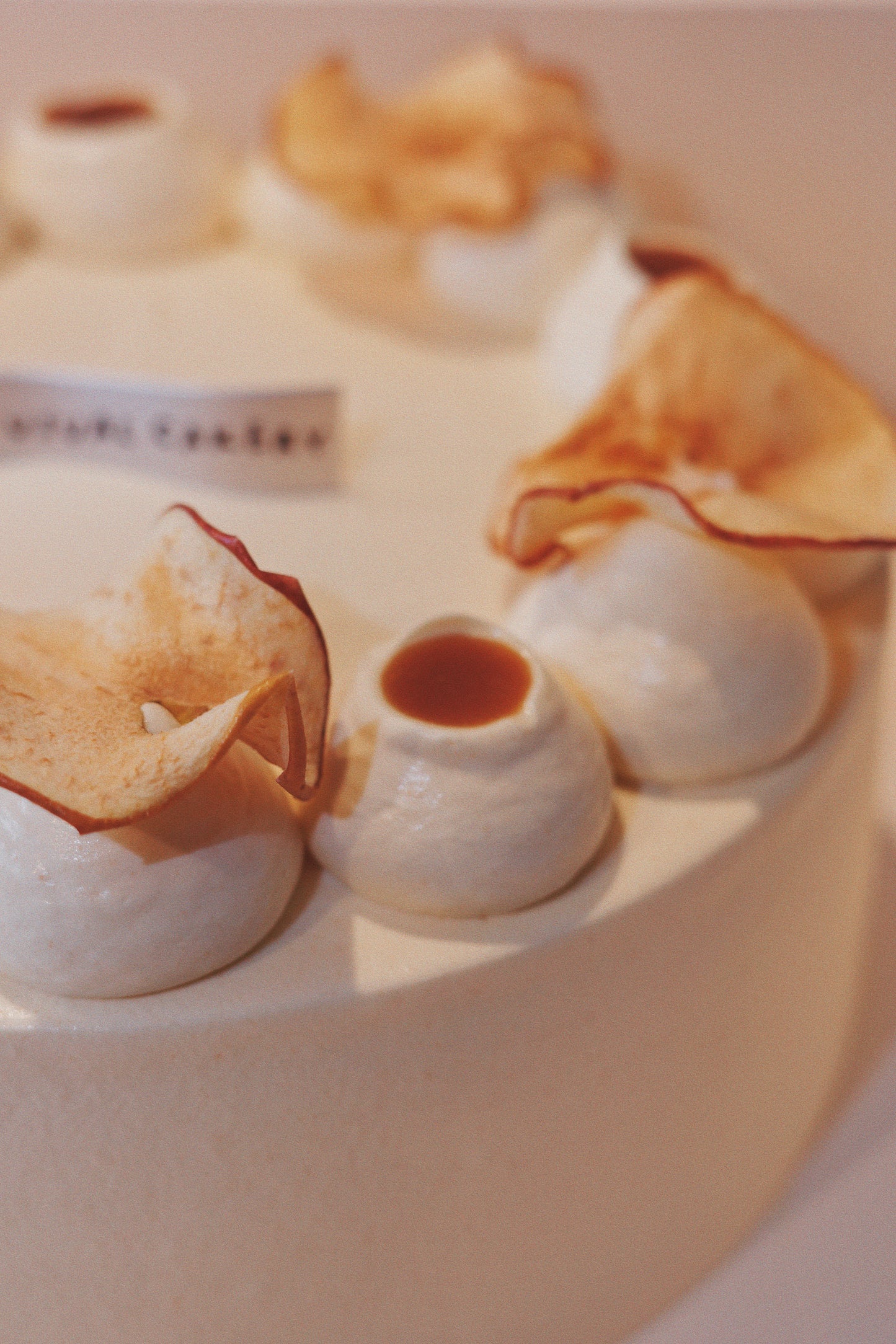 Apple-solutely Wintery (Toffee Caramel Apple Chiffon Cake)