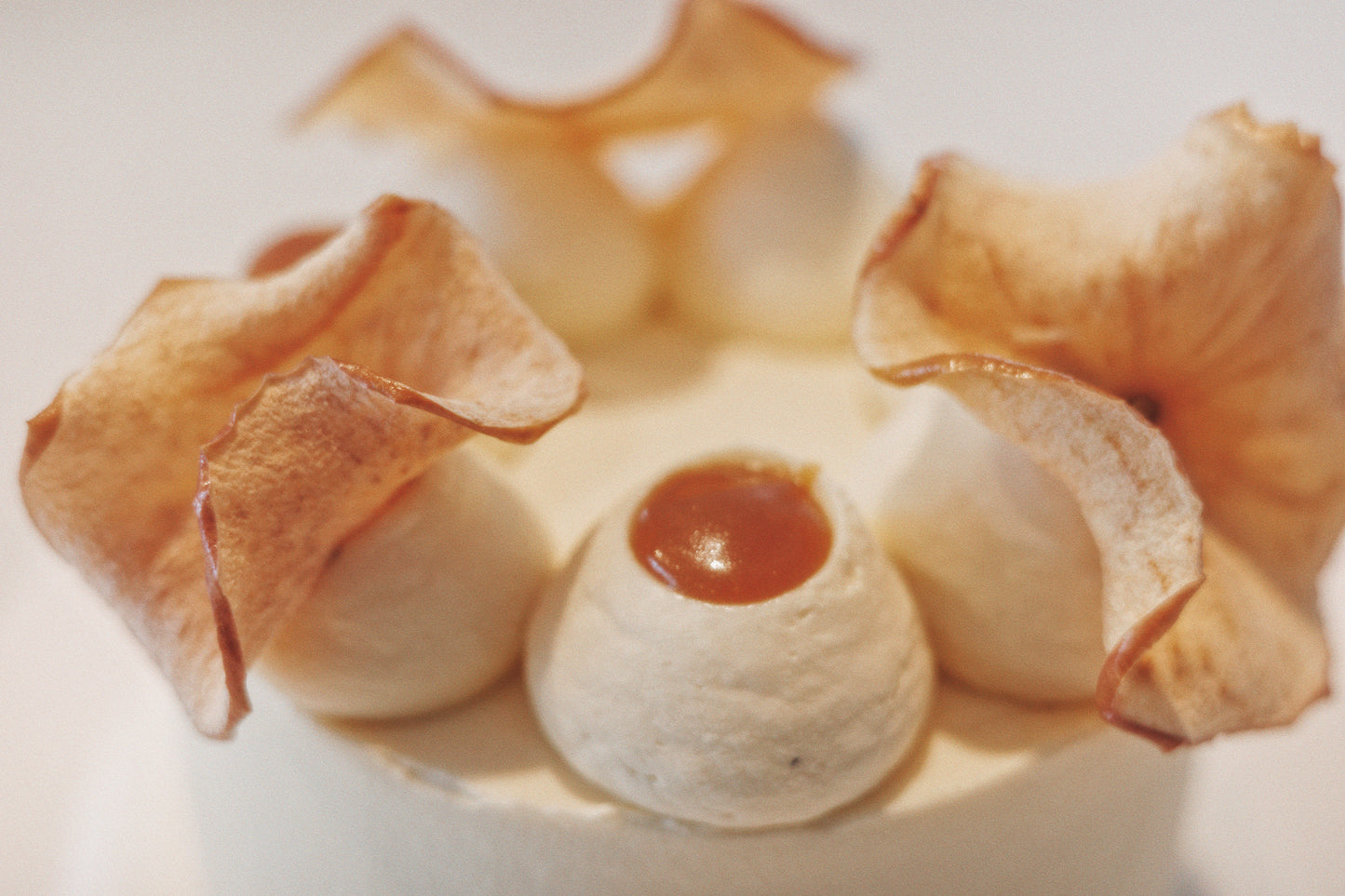 Apple-solutely Wintery (Toffee Caramel Apple Chiffon Cake)
