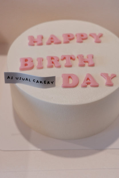 "Your Words, Your Cake": DIY Your Special Chiffon