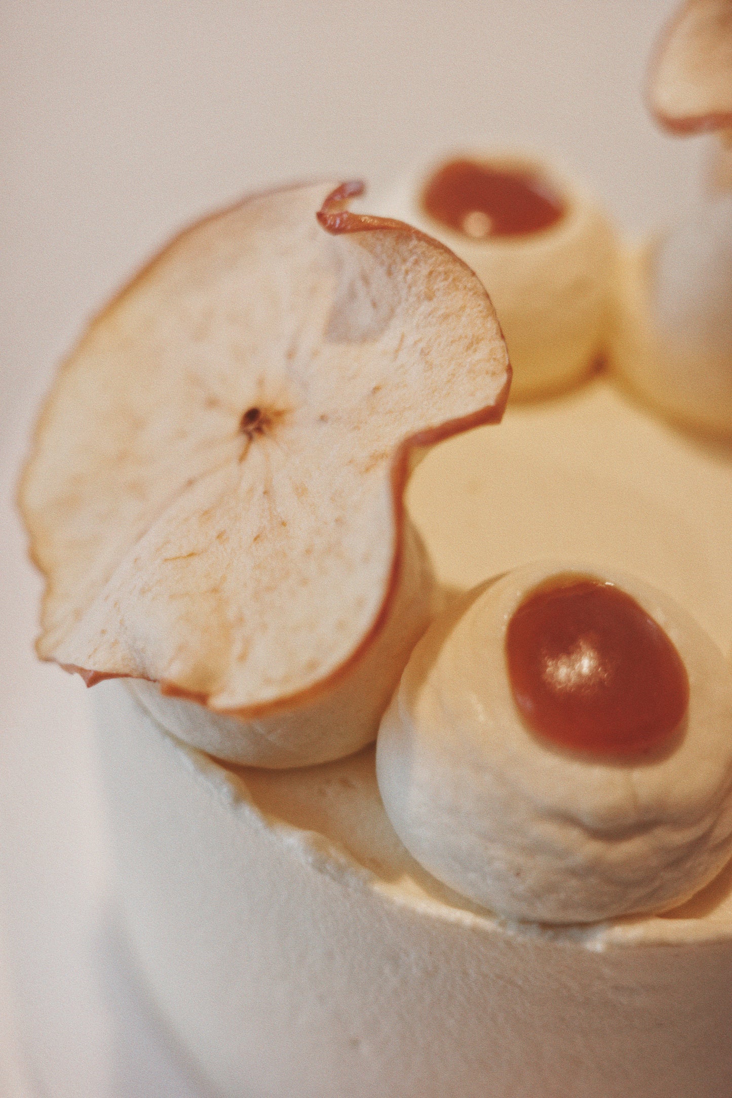 Apple-solutely Wintery (Toffee Caramel Apple Chiffon Cake)