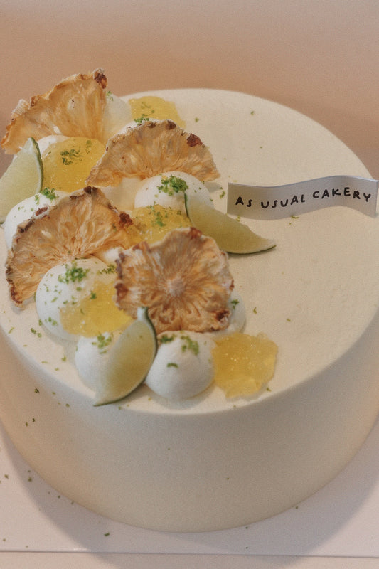 Piña Colada Chiffon Cake