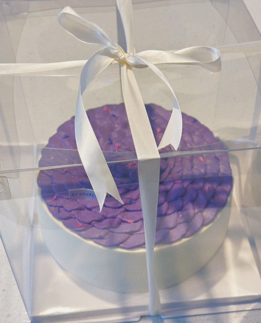 Ube Coconut Chiffon Cake