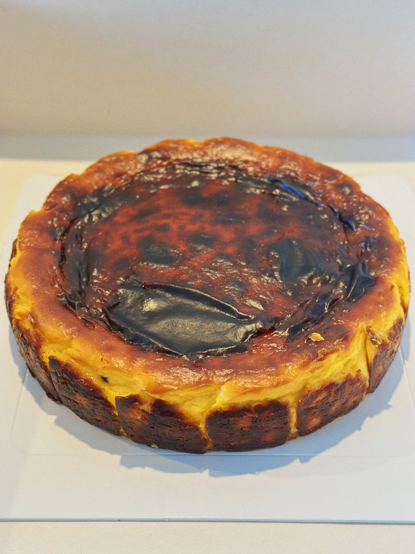 Passionfruit Basque Cheesecake (Gluten-friendly)