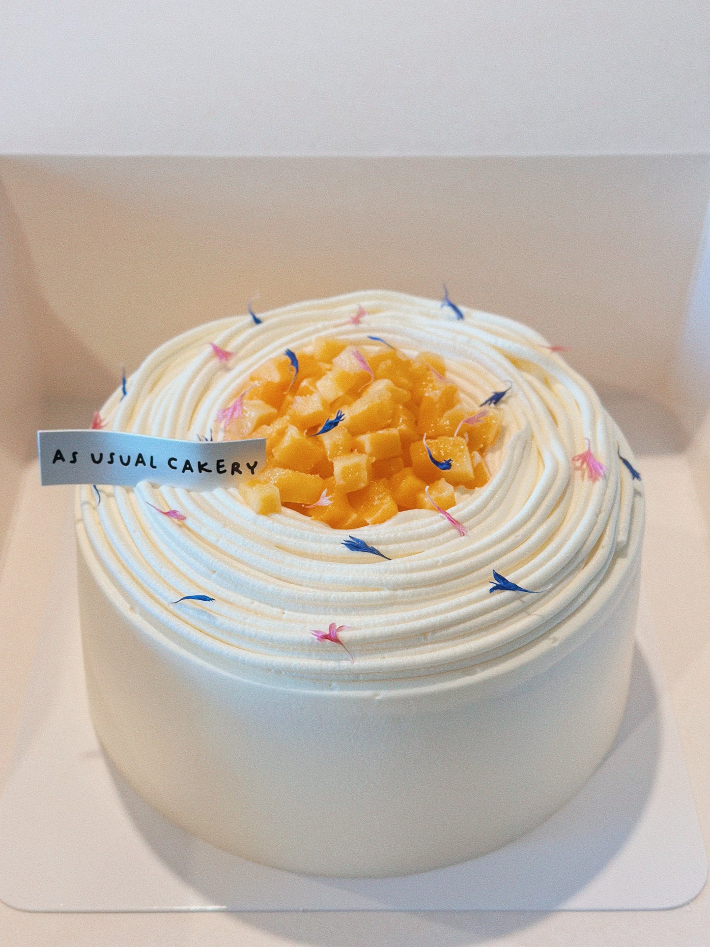 The SOFTEST Mango Cake