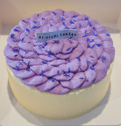 Taro Coconut Chiffon Cake (Celebration discount)