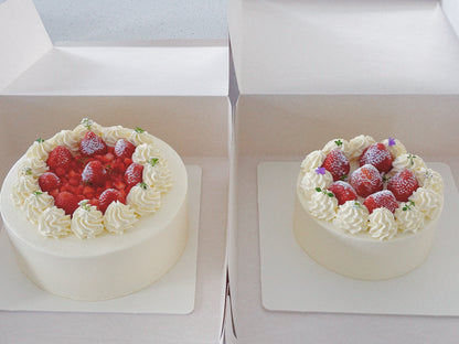 Strawberry Cream Chiffon Cake (Celebration discount)