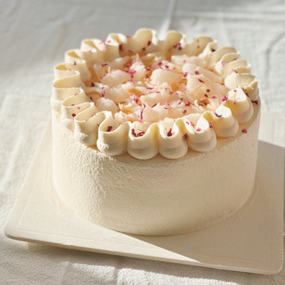 Rose & Lychee Cream Chiffon Cake (Celebration discount)